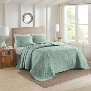 510 DESIGN Oakley Reversible Quilt Set - Luxe Stitching Design